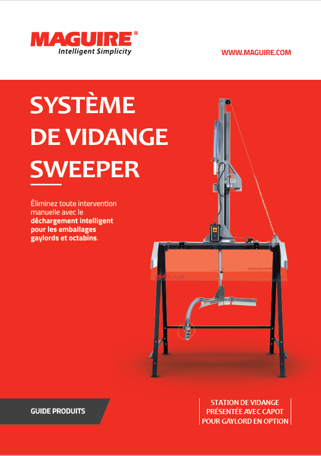 Catalogue MARTIPLAST, MAGUIRE, Système de vidange Sweeper