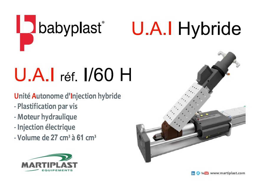 Catalogue MARTIPLAST, Presentation UAI-I/60HY